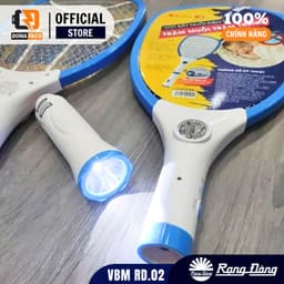 Vợt bắt muỗi Rạng Đông- Hàng chính hãng - Pin siêu bền - Thiết kế nhỏ gọn, tiện lợi (Model: VBM RD.03/ VBM RD.05) 8