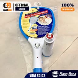 Vợt bắt muỗi Rạng Đông- Hàng chính hãng - Pin siêu bền - Thiết kế nhỏ gọn, tiện lợi (Model: VBM RD.03/ VBM RD.05) 9