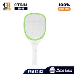 Vợt bắt muỗi Rạng Đông- Hàng chính hãng - Pin siêu bền - Thiết kế nhỏ gọn, tiện lợi (Model: VBM RD.03/ VBM RD.05) 4