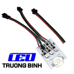 HẠT LED FULL MÀU ĐÈN PHA CÔNG SUẤT LỚN SIÊU SÁNG WS2811 12V 3W 10W 20W 30W CHO XE Ô TÔ XE MÁY 5