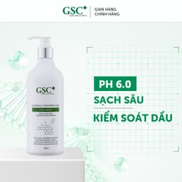 Sữa rửa mặt GSC 5.5PH Cleansing Gel làm sạch sâu, cân bằng da, giúp giảm mụn cho da dầu mụn 4