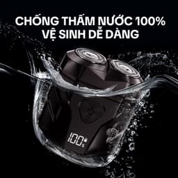 Máy cạo râu Enchen Mini X, 15 lưỡi dao tự mài, đầu cạo 3D chống nước toàn thân - BH 12 tháng 5