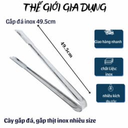 Cây Gắp Đá Inox-Cây Kẹp Đồ Inox-Cây Gắp Đồ Nóng Inox 3