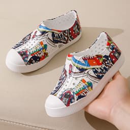 Giày nhựa su mềm Native trẻ em siêu nhẹ - Giày đi mưa cho bé, chất liệu nhựa chống thấm nước 3