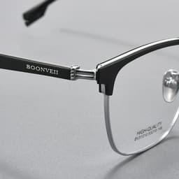 Gọng kính cận thời trang nam nữ NARO EYEWEAR dáng nửa viền vuông chất liệu TITAN cao cấp 51AD010 5
