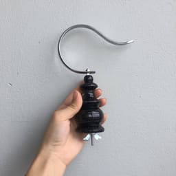 Móc lồng chim inox ti ngắn, ti dài giá rẻ Móc lồng chim chào mào ( 1 móc chưa kèm nậm ) 3