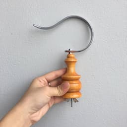 Móc lồng chim inox ti ngắn, ti dài giá rẻ Móc lồng chim chào mào ( 1 móc chưa kèm nậm ) 4