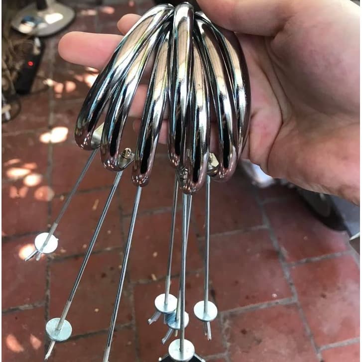 Móc lồng chim inox ti ngắn, ti dài giá rẻ Móc lồng chim chào mào ( 1 móc chưa kèm nậm )