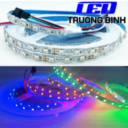 LED FULL MÀU ZÍCH ZẮC S ARGB NEOPIXEL WS2812B WS2815 RỘNG 8MM 60LED 84LED DÂY 1 MÉT ĐIỆN ÁP 5V 12v 1