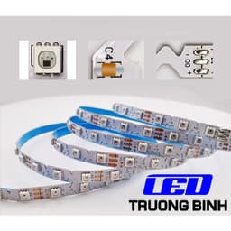 LED FULL MÀU ZÍCH ZẮC S ARGB NEOPIXEL WS2812B WS2815 RỘNG 8MM 60LED 84LED DÂY 1 MÉT ĐIỆN ÁP 5V 12v 3
