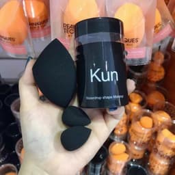 Mút tán nền Celin chuyên dụng cho trang điểm siêu mềm ít hút nền đàn hồi cao 7