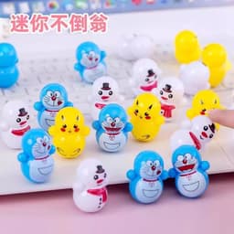 (TUYỂN SỈ ) Lật Đật Mini mix các hình khác nhau Đồ Chơi Lật Đật Mini Doraemon.... Cho Bé Cute Dễ Thương Giá Rẻ 2