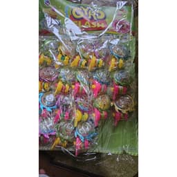 Vỉ 20 chiếc quay bấm phát sáng Đồ chơi Con quay lên cót có đèn led cực đẹp 3