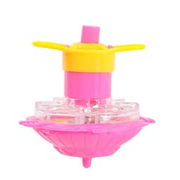 Vỉ 20 chiếc quay bấm phát sáng Đồ chơi Con quay lên cót có đèn led cực đẹp 5