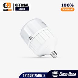 Bóng đèn LED BULB trụ 50W ánh sáng trắng Rạng Đông chính hãng bảo hành 2 năm đổi mới 4
