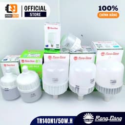 Bóng đèn LED BULB trụ 50W ánh sáng trắng Rạng Đông chính hãng bảo hành 2 năm đổi mới 7