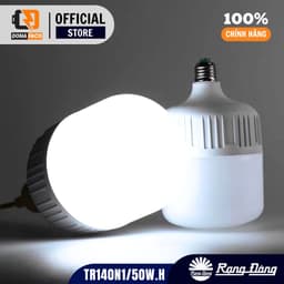 Bóng đèn LED BULB trụ 50W ánh sáng trắng Rạng Đông chính hãng bảo hành 2 năm đổi mới 2