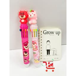 Combo 2 Cây Bút Bi 10 Ngòi Đầu Thú Dễ Thương, 10 Ngòi 10 Màu Mực, Ngòi Êm , Mực Ra Đều, Dễ Sử Dụng (Giao Mẫu Ngẫu Nhiên) 4