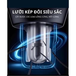 Máy tỉa lông mũi , cắt lông mũi nam  thiết kế thời trang có màn hình kết hợp cùng mạch  chống chập và nhựa abs 7