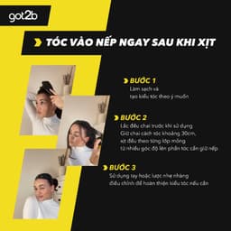 Xịt Giữ Nếp Tóc & Tạo Phòng Tóc Got2b Glued Blasting Freeze/Volumizing Hairspray 300ml 4
