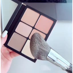 Cọ trang điểm tạo khối góc cạnh sử dụng tạo viền khuôn mặt - Hity Beauty 3
