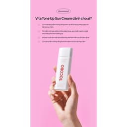 Kem Chống Nắng Nâng Tone Dưỡng Trắng Da Tocobo Vita Tone Up Sun Cream SPF50+ PA++++ 2