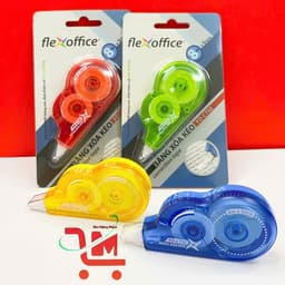 Bút Xoá Kéo FO-CT02 FLEXOFFICE Cao 5MM Dài 8M/Có Độ Che Phủ Tốt, Viết Chữ Được Trên Bề Mặt Đã Xoá (Giao Màu Ngẫu Nhiên) 1