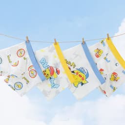 Combo 4 quần chíp đùi dạng lưới họa tiết Phi Hành Gia dễ thương cho bé trai quần lót thoáng khí chất thun lạnh Cherikids 7