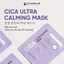 Mặt Nạ KyungLab Cica Calming Cấp Ẩm Phục Hồi Làm Dịu Da Hộp 5 Miếng 30ml | Skin Lab 1