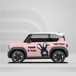 [HỎA TỐC] Sticker Tem Dán Decal Xe VF3 Hình Babythree In Hình Theo Yêu Cầu IB Shop Temxe.Net 2