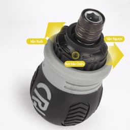 Bộ tô vít trợ lực đa năng 12 đầu Tua vít tự động đảo chiều thép CRV siêu cứng có thể điều chỉnh 7