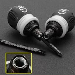 Bộ tô vít trợ lực đa năng 12 đầu Tua vít tự động đảo chiều thép CRV siêu cứng có thể điều chỉnh 9