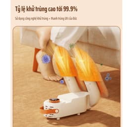 Máy Sấy Giày Isuni Làm Khô Giày, Khử Mùi Khử Khuẩn Đa Năng Không Gây Ồn, Có Hẹn Giờ An Toàn Công Suất 150W 2