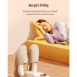 Máy Sấy Giày Isuni Làm Khô Giày, Khử Mùi Khử Khuẩn Đa Năng Không Gây Ồn, Có Hẹn Giờ An Toàn Công Suất 150W 3