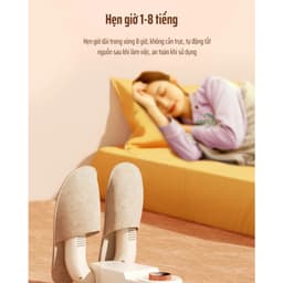Máy Sấy Giày Isuni Làm Khô Giày, Khử Mùi Khử Khuẩn Đa Năng Không Gây Ồn, Có Hẹn Giờ An Toàn Công Suất 150W 9