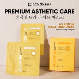 Mặt Nạ Dưỡng Trắng Da KyungLab Allantoin Ultra Light Hộp 5 Miếng 30ml | Skin Lab 1