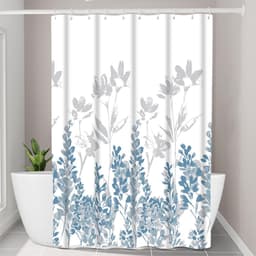 Rèm nhà tắm chống thấm nước DUYHUE, kích thước 1m8 x 1m8 chất liệu vải chống thấm 3