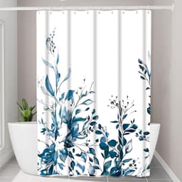 Rèm nhà tắm chống thấm nước DUYHUE, kích thước 1m8 x 1m8 chất liệu vải chống thấm 5
