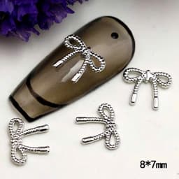 Charm Nơ Sắt To Hót Trend Hàn Quốc Nail Bảo An 5