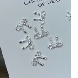 Charm Nơ Sắt To Hót Trend Hàn Quốc Nail Bảo An 4