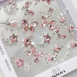 Sét Charm Đá Siêu Sáng 20 Viên Đựng Trong Hộp Hót 3