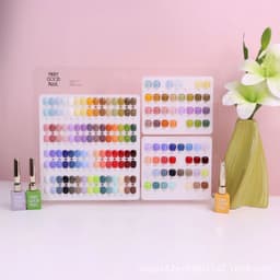 Set sơn gel Very Good Nail 60 màu nắp vàng tone màu Hàn Quốc 1
