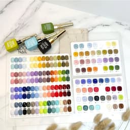 Set sơn gel Very Good Nail 60 màu nắp vàng tone màu Hàn Quốc 4