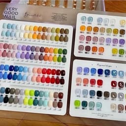 Set sơn gel Very Good Nail 60 màu nắp vàng tone màu Hàn Quốc 5