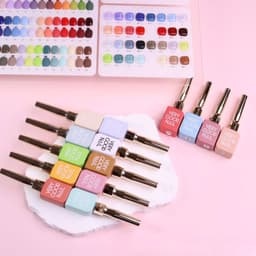 Set sơn gel Very Good Nail 60 màu nắp vàng tone màu Hàn Quốc 2