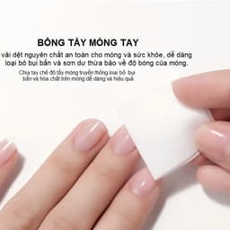 Bông Tẩm Cồn Alcohol pad hộp 100 miếng, Sát Khuẩn, Tiệt Trùng Nail Bảo An 5