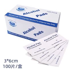 Bông Tẩm Cồn Alcohol pad hộp 100 miếng, Sát Khuẩn, Tiệt Trùng Nail Bảo An 6
