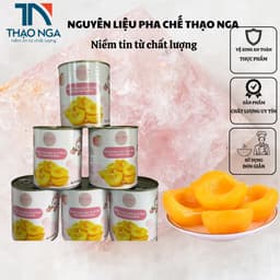 Đào Ngâm Rumi  820gr/Hộp.date xa 2027 1