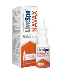Xịt Livespo Navax chuyên dụng dạng chai xịt 20ml - Bảo vệ mũi họng, hệ hô hấp cho trẻ [Hàng chính hãng] 1