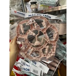 Mắc Dù Phơi Quần Áo Nhựa Cao Cấp Việt Nhật, Móc Dù Vuông, Tròn Kẹp Quần Áo, Đồ Lót- Việt Nhật Plastic Official 7